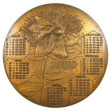 France médaille Calendrier