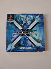 Notice Jeu rare PS1 X COM Terror From The Deep Version FR 