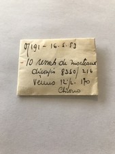 Venus 170 Chrono Lot Ressort De Marteaux 8350 Horlogerie Ancienne 