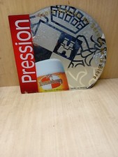 miroir glace publicitaire kronenbourg pression neuf