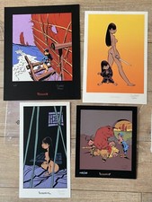 LOT CONRAD YANN INNOMABLES 4 EX LIBRIS SIGNES