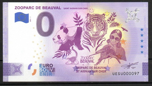 Billet souvenir zero euro - billet,