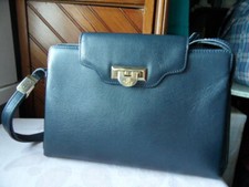 sac à main Pourchet bleu