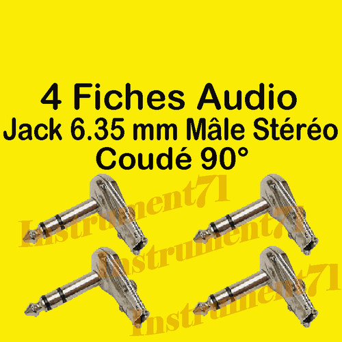 Fiches audio jack - fiches,