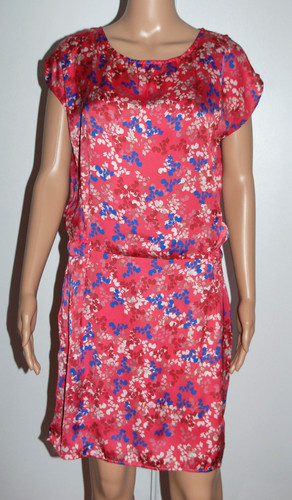 Robe rose imprimé floral