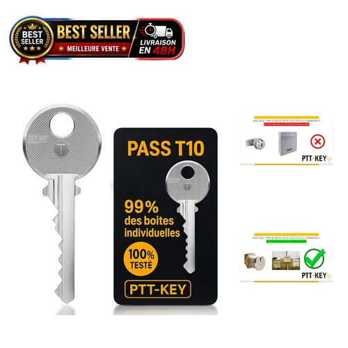Clé pass ptt t10 pour - pass,