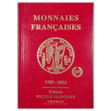 CATALOGUE GADOURY rouge sur la cotation Monnaies Françaises 1789-2023 (Éd.50ans)