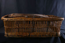 Grande malle en osier, rotin, années 1900 / cane trunk 1900's, rattan 