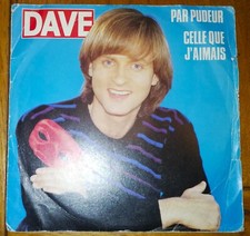 DAVE - PAR PUDEUR  ( DISQUE 45