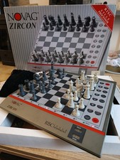 jeux d'échecs électronique vintage annee 90 ,novag zircon