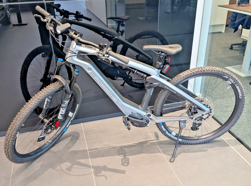 Porsche ebike silver - porsche,