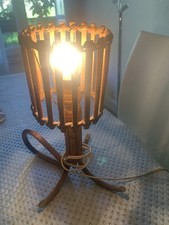 Lampe En Rotin Louis Sognot