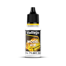 WHITE 18ml VALLEJO "MODEL AIR"