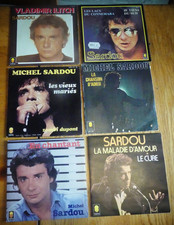 M.Sardou Lot de 6 45Tours La