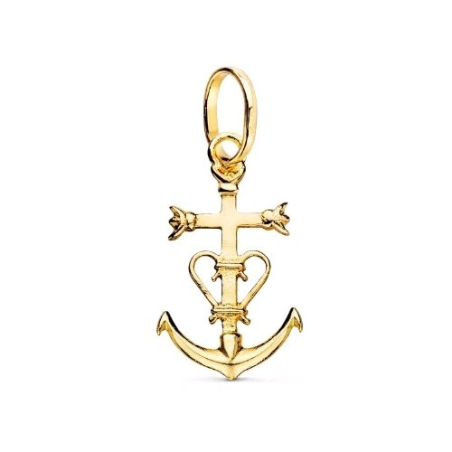 Pendentif 375 mls croix - pendentif, 9k