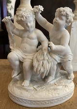 Groupe Figurine enfants La Moisson en porcelaine de Volkstedt group porcelain