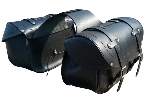 Moto sacoches selle cuir - sacoches,