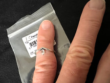 Bague pierre ovale authentique PANDORA argent 925 taille 52 (15