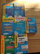 Lot De 7 Annales Baccalauréat D'Anglais