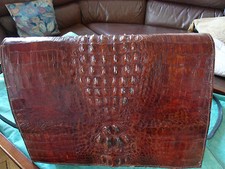 sac pochette crocodile