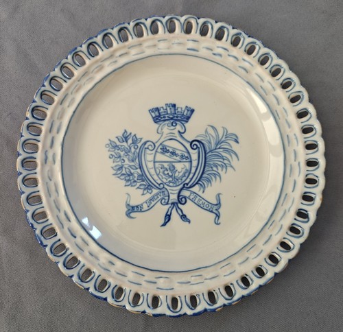 Assiette ancienne - assiette, de