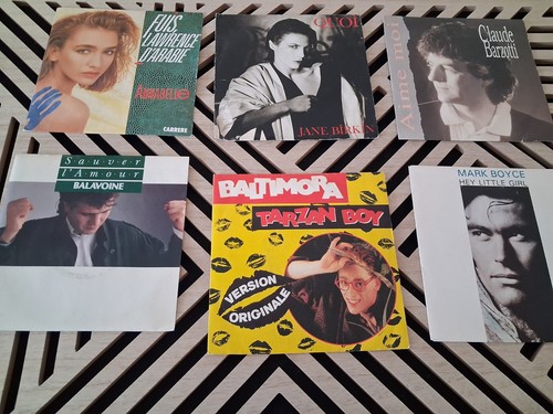 Lot vinyles tours cock - 12,