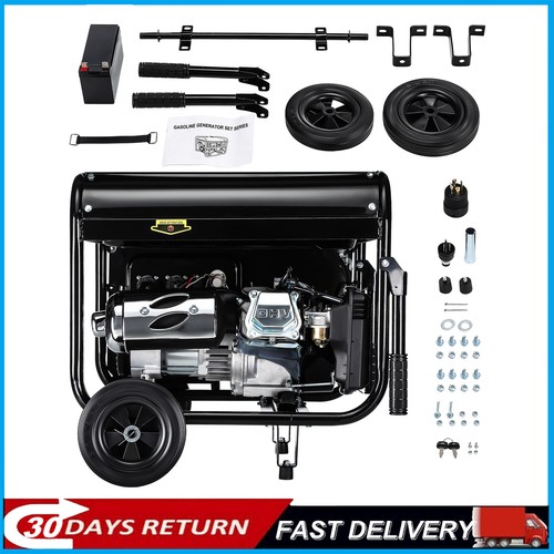 Gas powered generator - gas,
