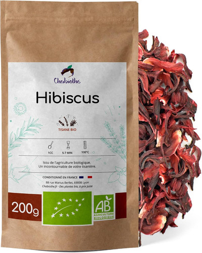 Fleurs hibiscus bio - -,
