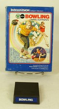 Vintage Boxed Intellivision Game Bowling Tested & Working 