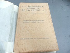 livre ancien  : l'abominable