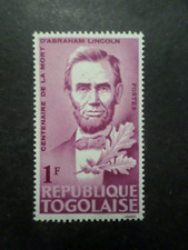 TOGO, timbre 449, CELEBRITE'