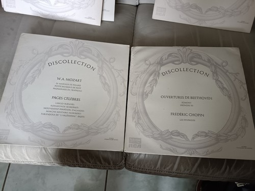 Lot deux disques mozart - disques, 33