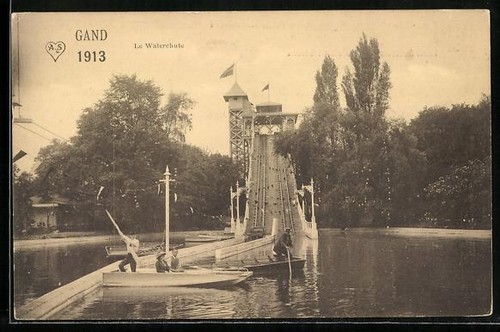 Carte postale gand gent - postale, gand-gent