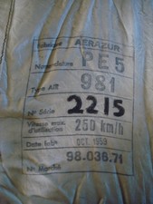 Extracteur Parachute - AFN - Algérie - 1959.