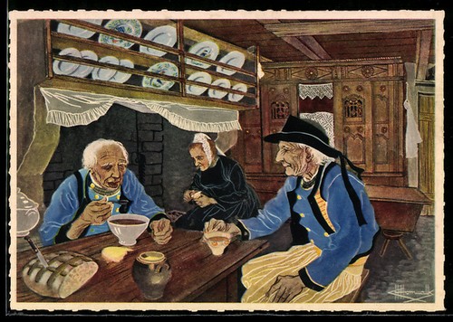 Carte postale artiste - postale, d'artiste