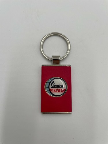 Porte cles vespa metal red - porte,