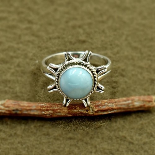 Aaa bleu larimar rond - bleu,