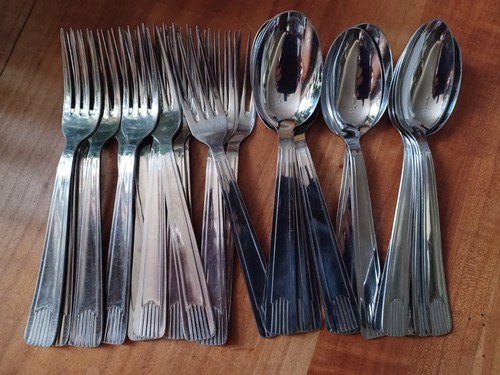 Lot couverts inox 15 - inox:,