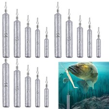 25 Pièces Set de Plombs Drop Shot avec Boîte Plombs Cheburashka 35g/5g/7g/10g...