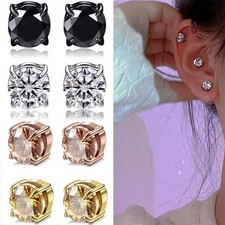 Boucle D'oreille Zircon Fausse