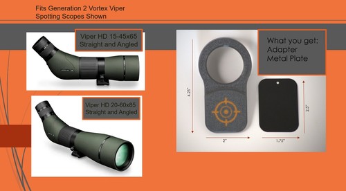 Magnetic digiscope adapter - digiscope, for
