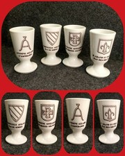 Porcelaine De Paris "Manades" Rare Lot 4 Tasses/ Mugs