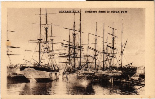Cpa marseille voiliers dans - cpa,