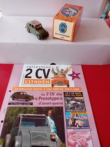 Citroën 2cv prototype - 1/43,