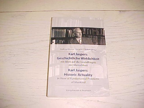 Karl jaspers historic - jaspers,