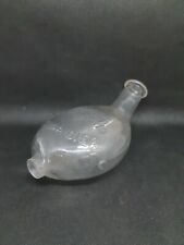 Ancien biberon de bébé le parfait nourricier verre moulé soufflé Robert 1910