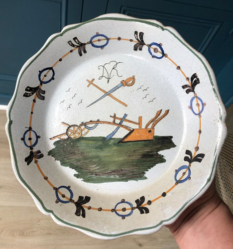 Assiette faience - assiette,