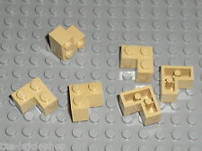 Brique d'angle TAN Brick 2 x 2 Corner 2357 LEGO / Set 7194 71006 9516 7571 4842