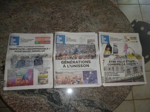 Lot journaux voix - voix, du