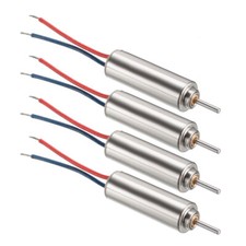 4PCS DC 3V,Micro-Moteur 412 4x12mm modèle pour Avion RC 